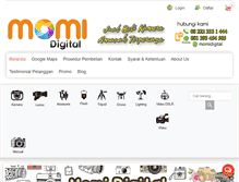Tablet Screenshot of momidigital.com